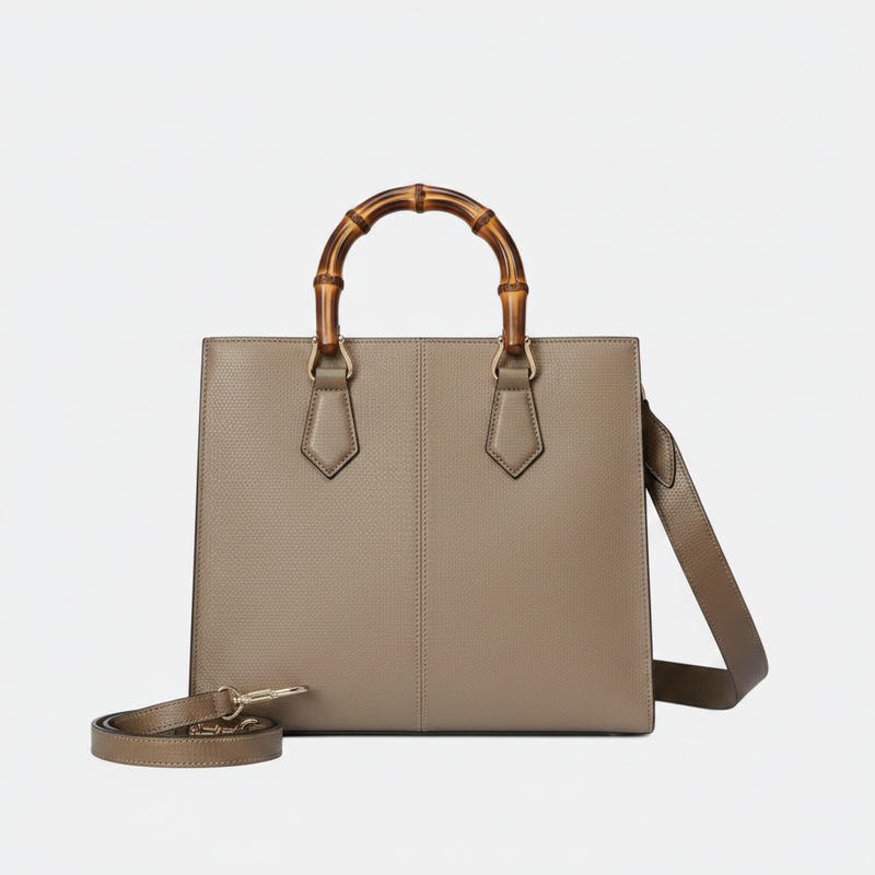 Medium Leather Tote Bag