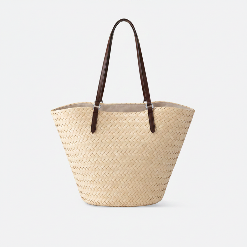 Monogrammed Canvas Shoulder Bag