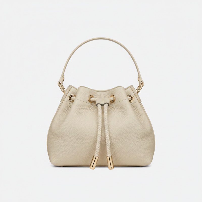 Beaded Leather Handbag