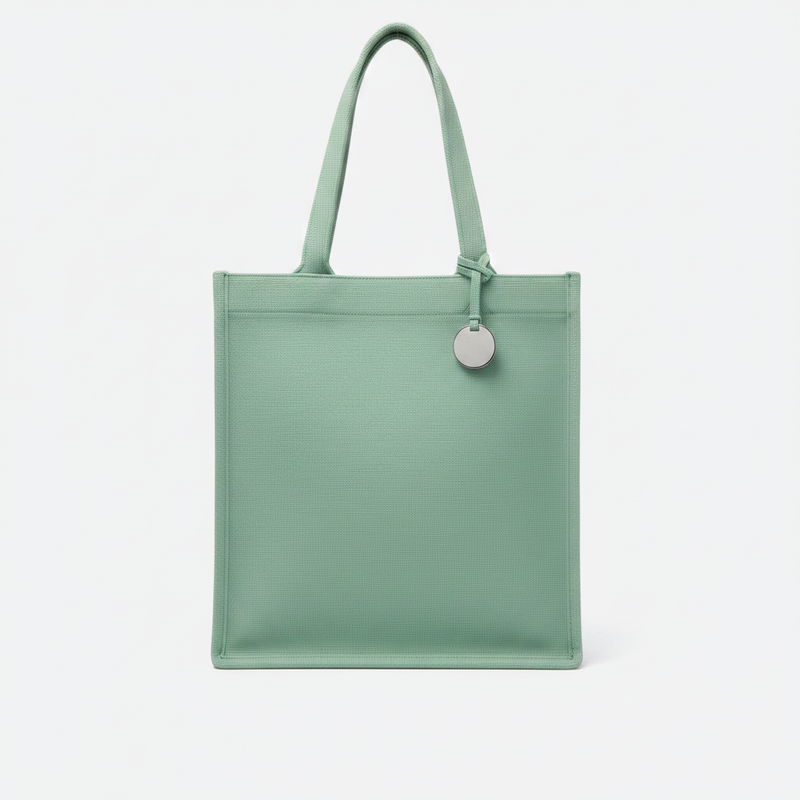 Raffia Banana Shaped Bag