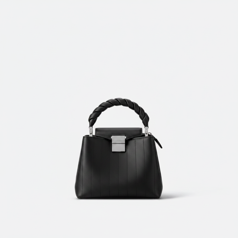 Compact Leather Shoulder Bag