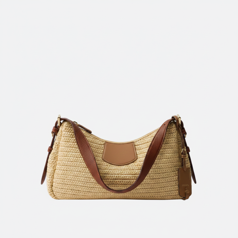 Größe gehäkelte Ledertasche